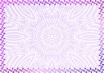 紫红花边 特色证书纹
