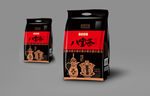 八宝茶包装设计平面展开图