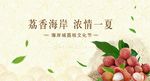 荔枝活动背景板
