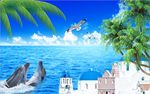 海景椰子树