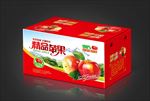 苹果包装平面图