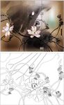 水墨荷花