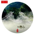 新中式水墨画装饰画