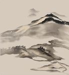 手绘中式水墨