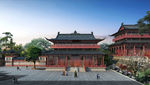 寺庙古建效果图