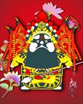 分层卡通京剧人物