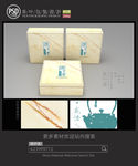 高档茶叶礼盒包装设计平面图