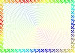 彩幻变 许可证书纹