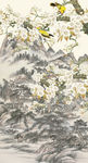 国画花鸟玄关