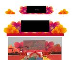 舞台素材效果图