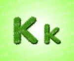 绿色草地英文 Kk