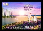 湖景高端豪宅地产创意形象广告