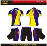 骑行服设计 骑行服模板