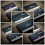 时尚简约创意商务通用名片模板