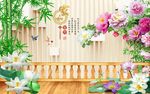 家和富贵风景图