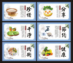 食堂文化展板