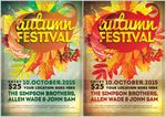绚丽色彩秋季海报