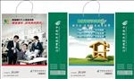 邮政银行手提袋展开图