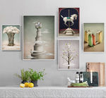 欧式梦幻场景卡通儿童房装饰画