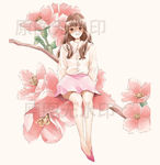 美少女神卡通玫瑰言情人节插图