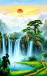 山水画