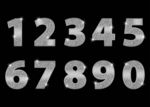金属数字设计