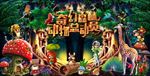 森林童话树屋奇幻乐园背景
