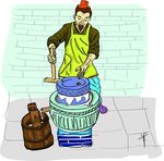 磨豆腐