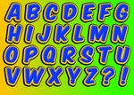 卡通英文字母设计