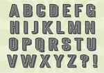 立体艺术英文字母