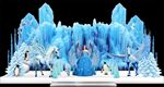 幻雪神山冰雪女神舞美设计