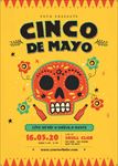 手绘卡通墨西哥风情海报