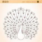 孔雀矢量图