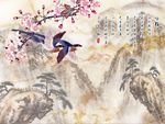 国画梅花图