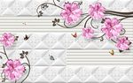 3D玉雕玫瑰花朵