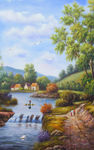 乡村油画
