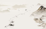 吴冠中水墨画