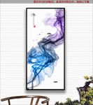 新中式水墨中国风客厅玄关挂画