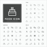 88种食物图标