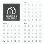 88种房子公文包图标