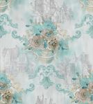 欧式古典卷草花卉建筑纹样