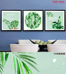北欧小清新可以绿植植物装饰画