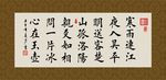 一片冰心在玉壶 书法