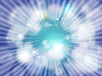 梦幻浪漫炫光效溶图格子海报科技