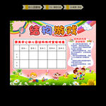 幼儿园展板