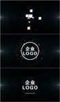 科技数字碎片汇聚LOGO