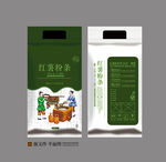 红薯粉条包装袋(平面图)
