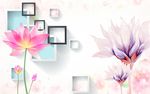 3D莲花图