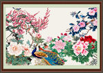 国画牡丹