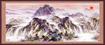 国画山水装饰画